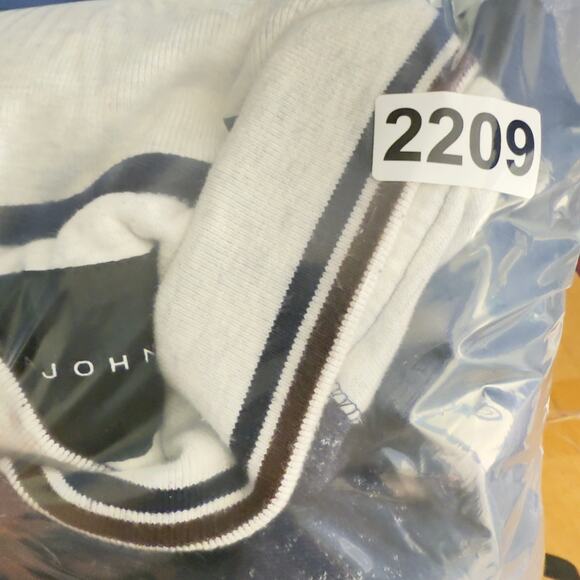 Sean John Fleece Shacket Snaps Jacket Men XXXL (3XL) Heathered Blue Grey Pockets - Picture 16 of 16